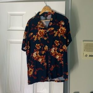 Forever 21 men’s floral shirt